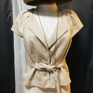 Belted Blouse